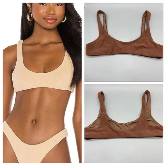 New! It’s now cool x free people 90’s crop natural terry top 1870 - Picture 1 of 9